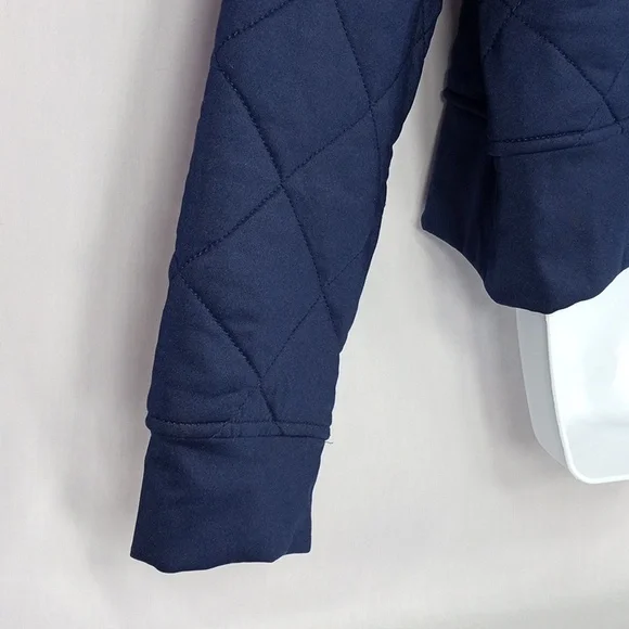 Ralph Lauren Navy Quilted Bomber Jacket - Picture 12 of 16